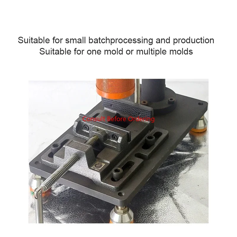 Macchina per lo stampaggio pneumatico 220V 110V 20g 40g 60g 100g Desktop verticale polimero ABS PP PC come stampo in plastica PE PET PVC