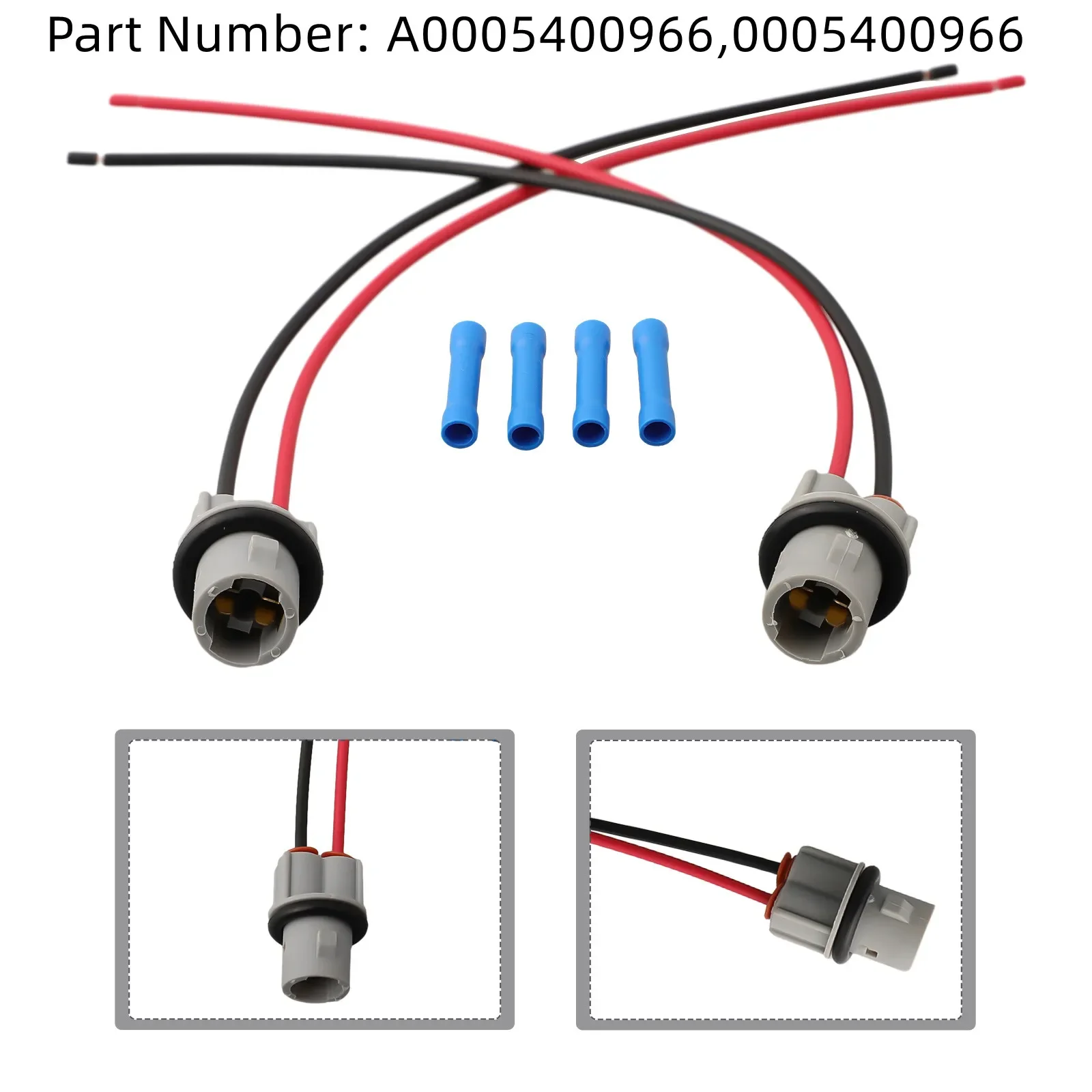 

A Pair Side Marker Lamp Light Socket Wire Harness For Mercedes C-Class W203/W204 For E-Class W210/W211/ W212 A0005400966