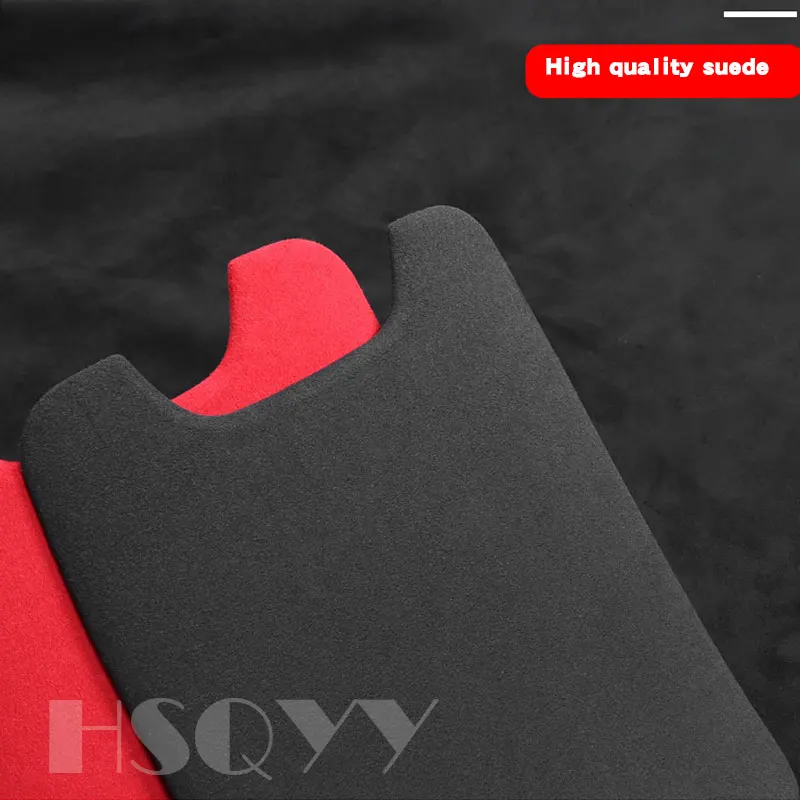 Center Console Suede Style Panel Cover Trim Frame Interior Decoration Modification For Mercedes Benz C Class W206 C260 C300 2022