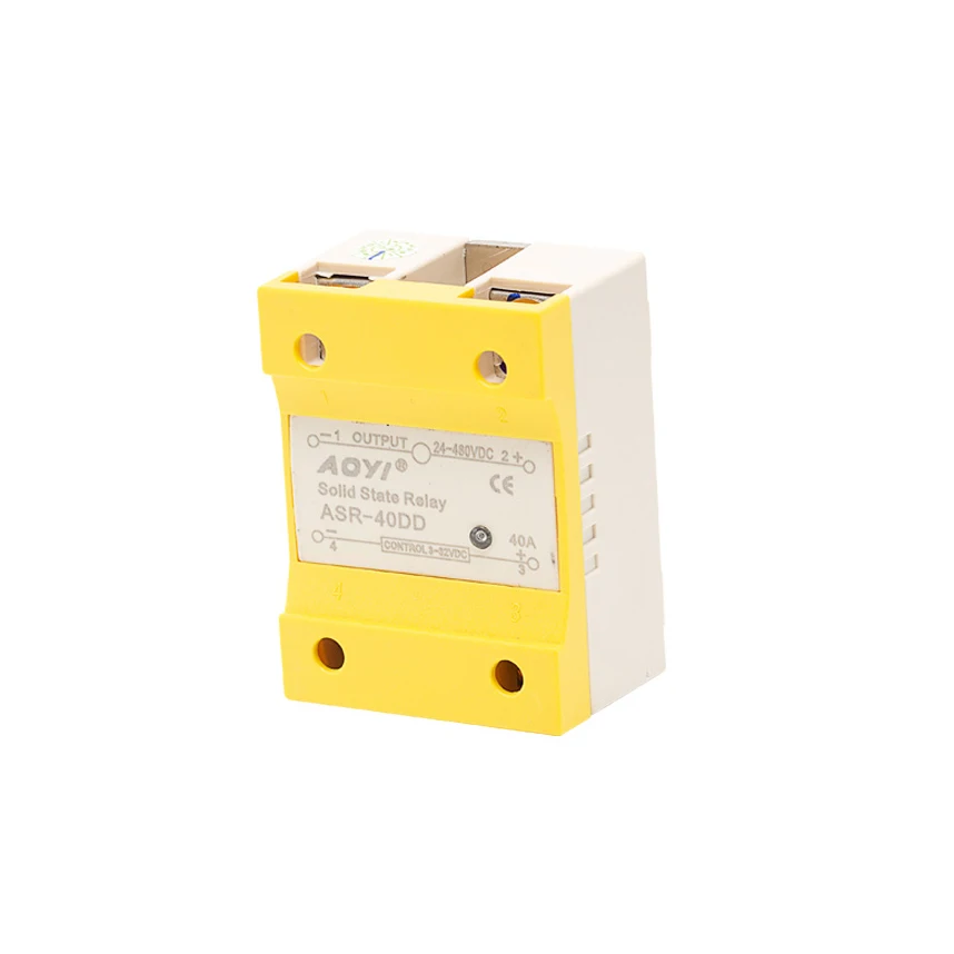 AOYI I ASR-DD مرحل الحالة الصلبة الصناعي Din 220vac Ssr