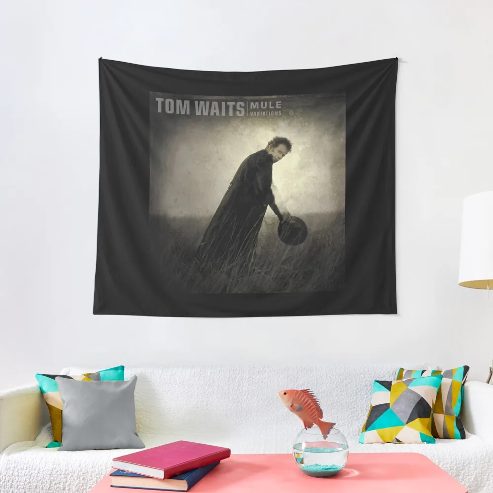 Tom Waits - Mule Variations Tapestry Custom Aesthetic Room Decor Korean Tapestry