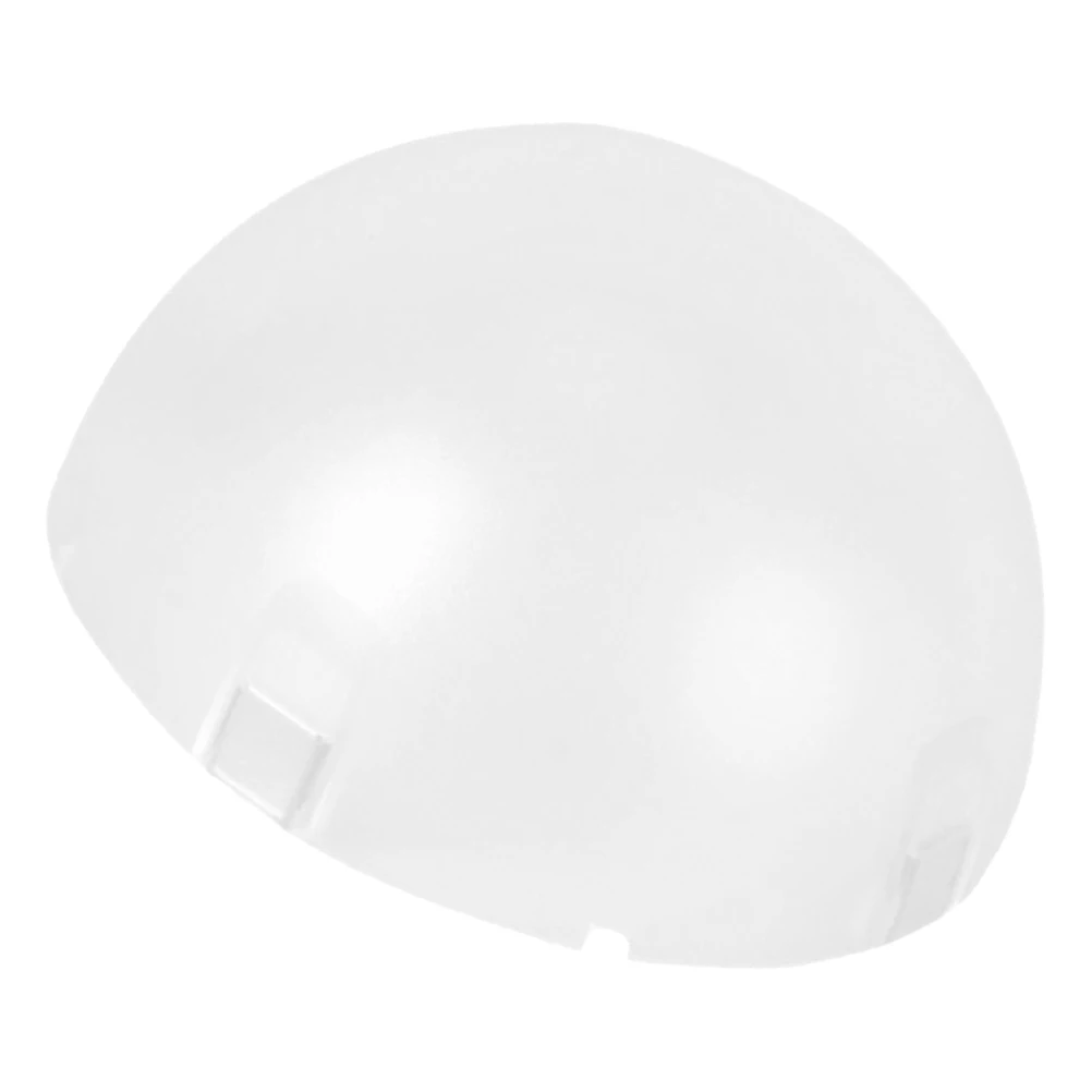 

Semicircle Flash Lamp Shade Diffuser White Plastic Studio Photography Light Cover Dome Flashlight Cover Softbox