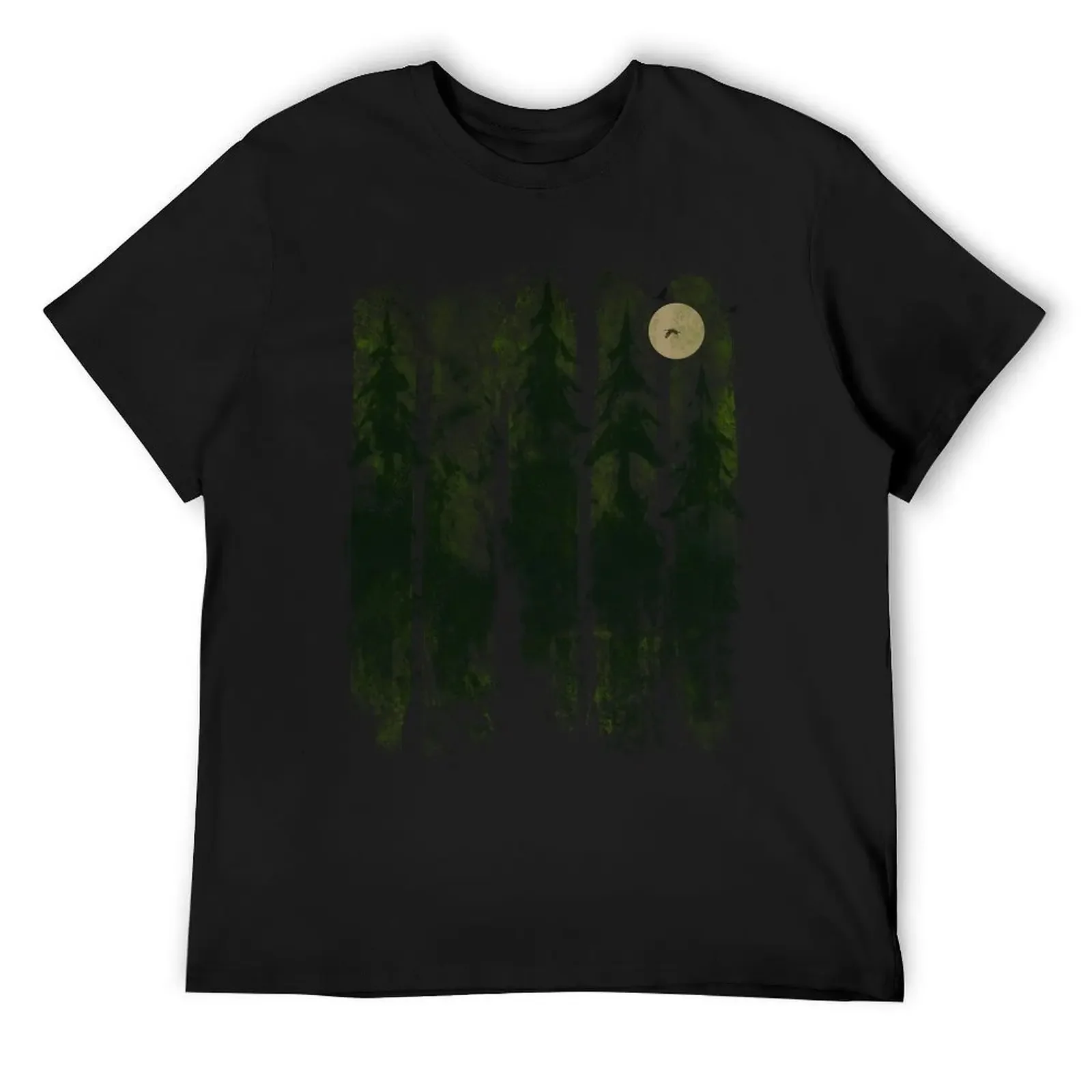 

Vintage Woods - Pine Trees T-Shirt croswit shirt man vintage anime shirt blacks outfits for men