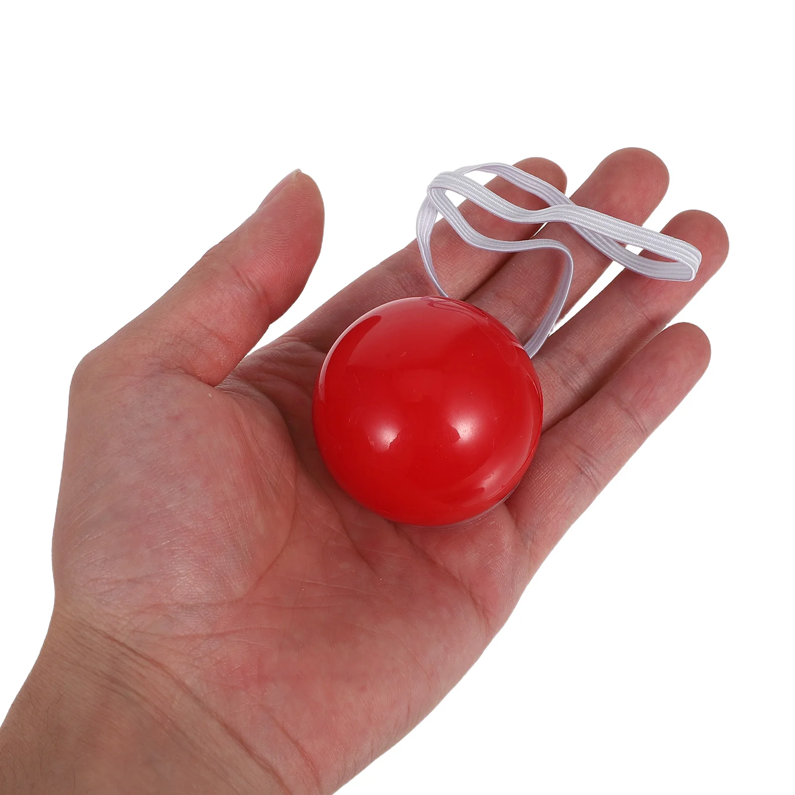 

14Pcs Red Light Up Glow Clown Nose Plastic Nose for Halloween Circus Carnival Party Dress-Up Accessories Costume Clown Prop