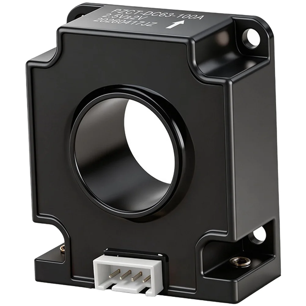 Industrial Hall Current Sensor 100A 300A 500A DC Input Module with Galvanic Isolation 3KV and -40C to +105C Range