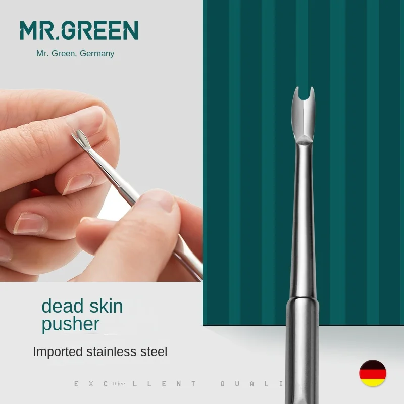 Mr.green  manicure dead skin push inlet stainless steel dead skin removal manicure tool shovel dead skin for