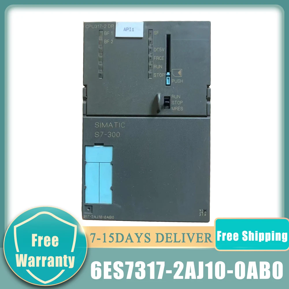 6ES7317-2AJ10-0AB0 SIMATIC S7 300 PLC Board SIMATIC CPU 317-2DP 6ES7 317-2AJ10-0AB0 PLC Module