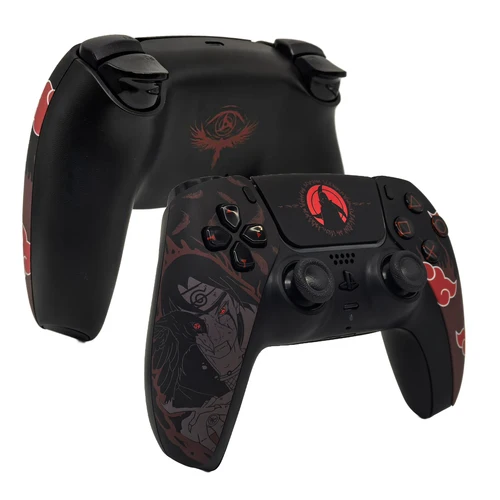 Imagen 2 del producto Carcasa para Control de PS5, Cubierta Personalizada U-uchiha con Panel Táctil para DualSense, Reemplazo para BDM-010 a 050