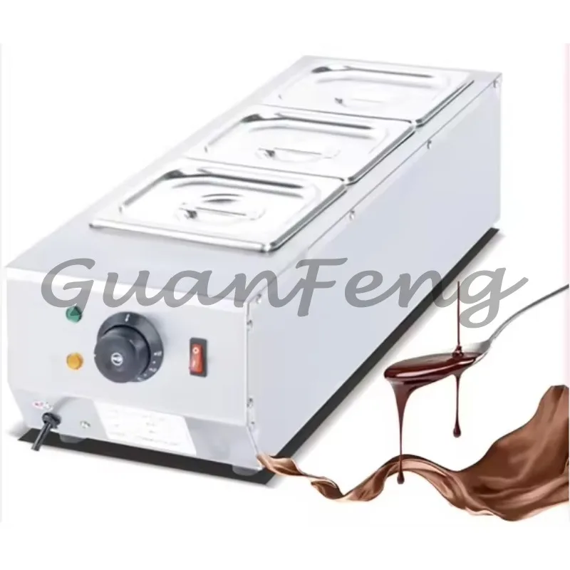 Professional Chocolate Tempering Machine, Electric Chocolate Melter Pot for Candy Butter Cheese Melting