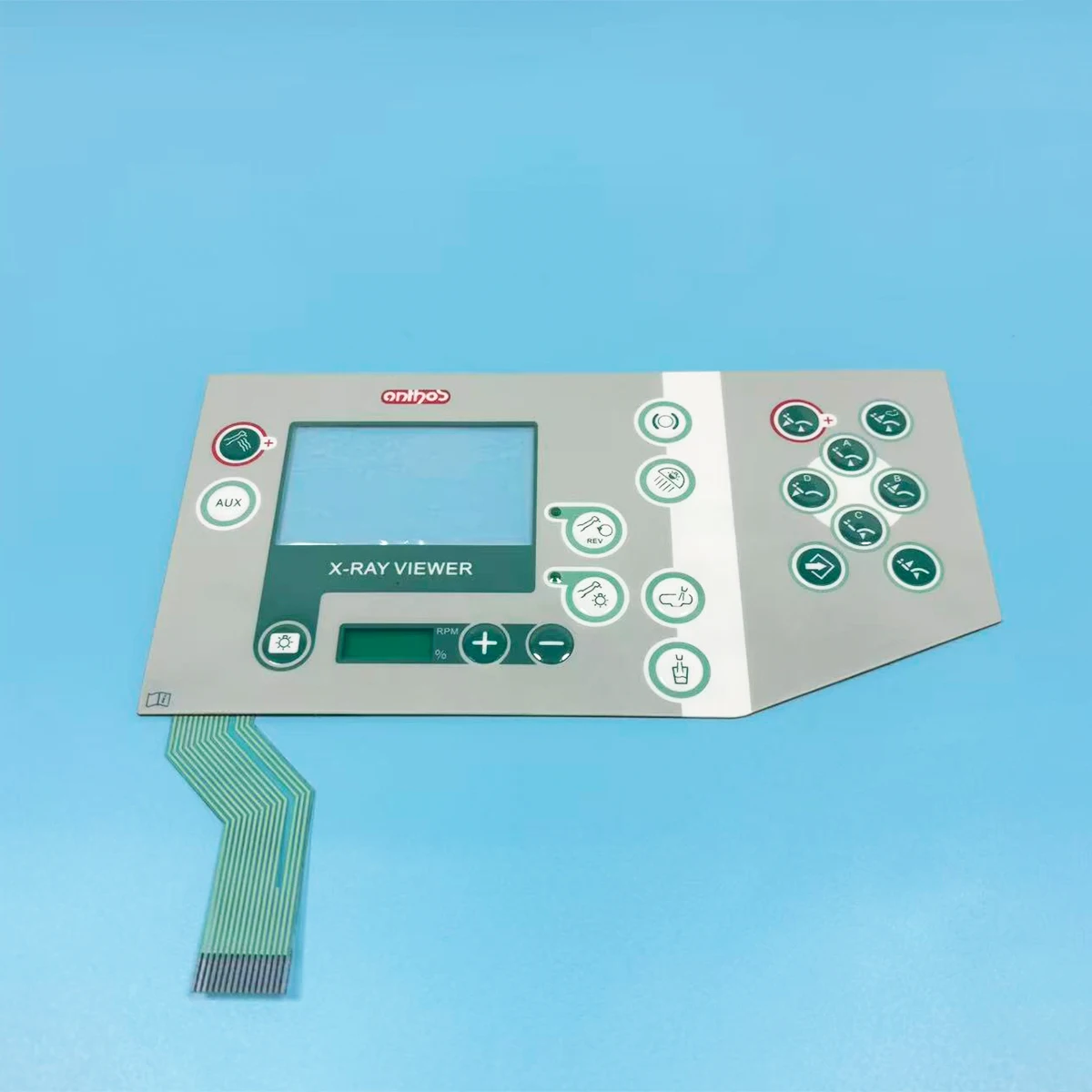 Professional Replacement Keypad & Control Panel for Anthos Dental Chair, Assistant Switch Panel, Touch Screen Keyboard Parts, Hi