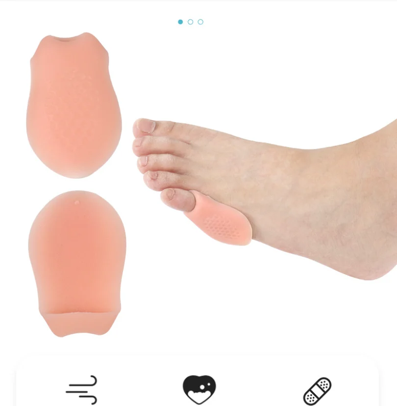 

1/100Pairs Gel Pinky Bunion Corrector Little Toe Separator Bunion Pads For Pain Relief Of Corn Callus And Blisters Toe Orthosis