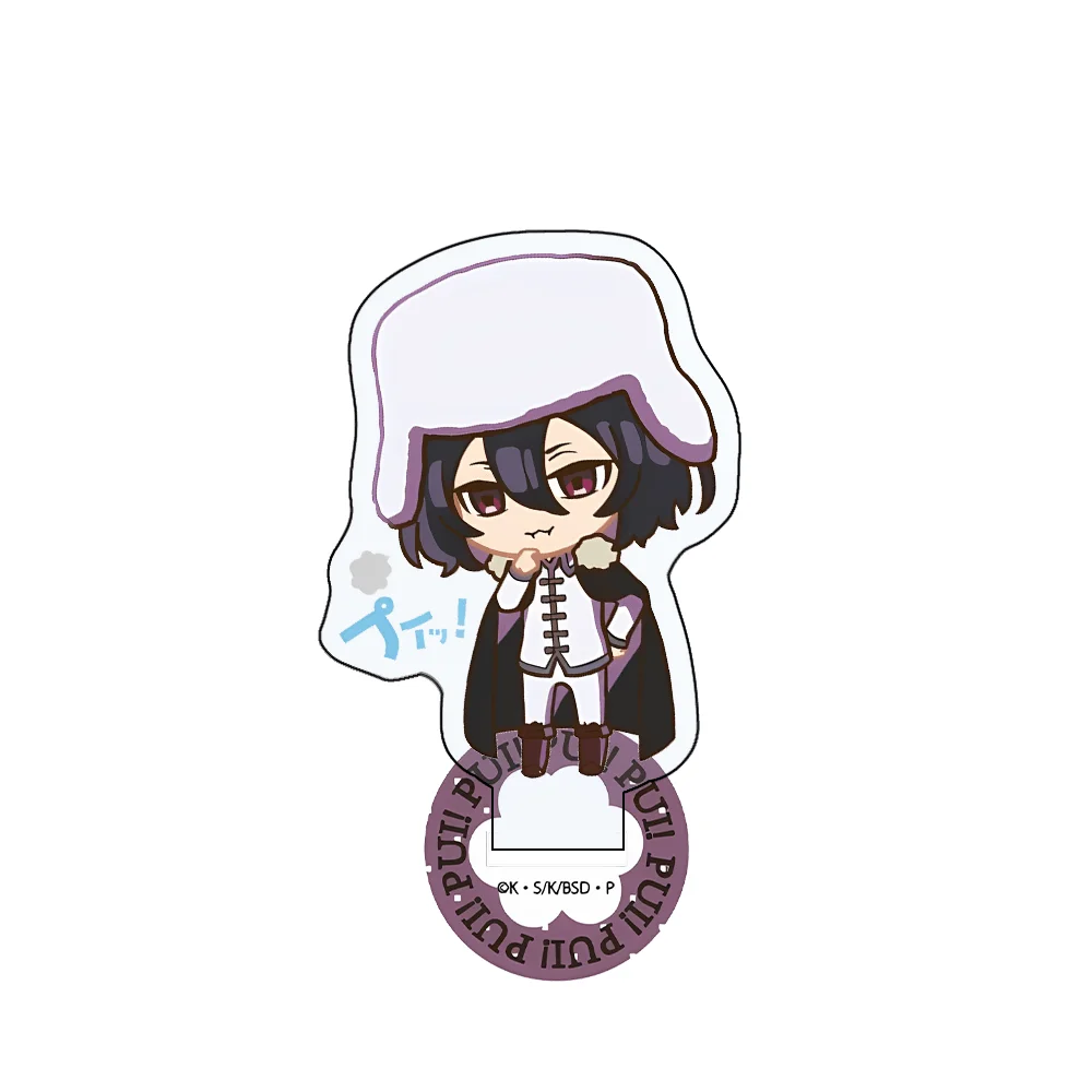 Bungo Stray Dogs Fyodor Dostoevsky Q Version 10cm Acrylic Stand Keychain Anime Figure Desk Decor Cute Collectible Gift For Fans