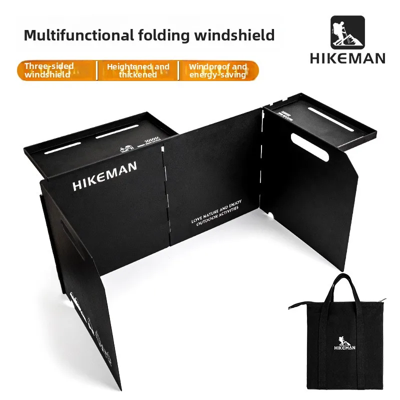 

Лобовое стекло для кемпинговой печи, складная плита, портативное лобовое стекло для уличной печи с сумкой для хранения, лобовое стекло горелки для кемпинга