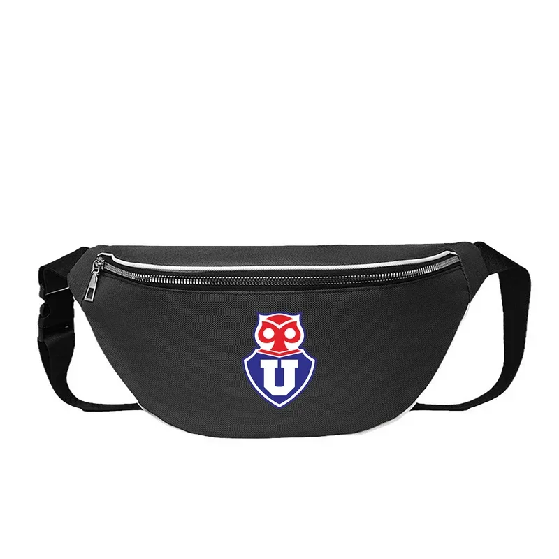 

Chile club Universidad de Chile waist bag crossbody bag shoulder bag unisex Leisure Sports small backpack support custom YB-030