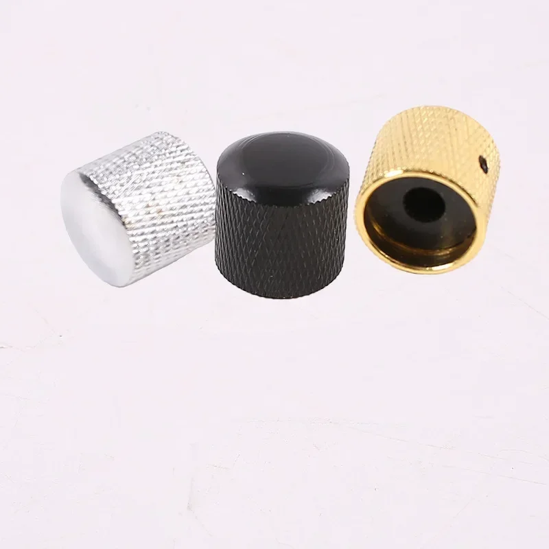 1PC 6MM Metal Electric Bass Guitar Volume Knob Bass Sound Electric Guitar Potentiometer Cap Electric Guitar Knob Cap