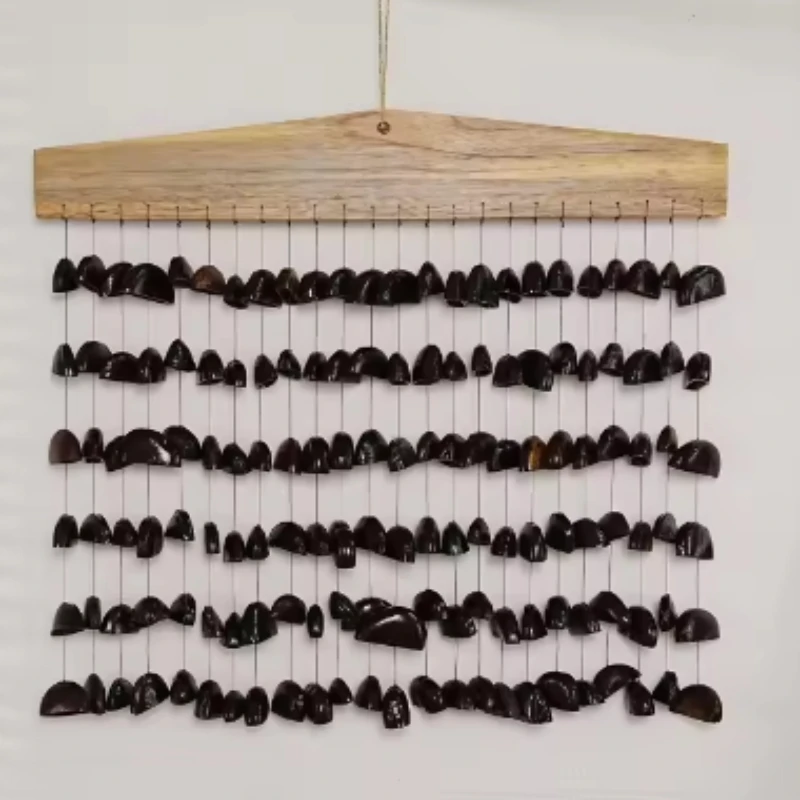 Nutshell أجراس الرياح داخلي في الهواء الطلق معلقة الصوت حزمة جرس التأمل Diatonic شفاء العلاج Handbell الاسترخاء جرس الرياح