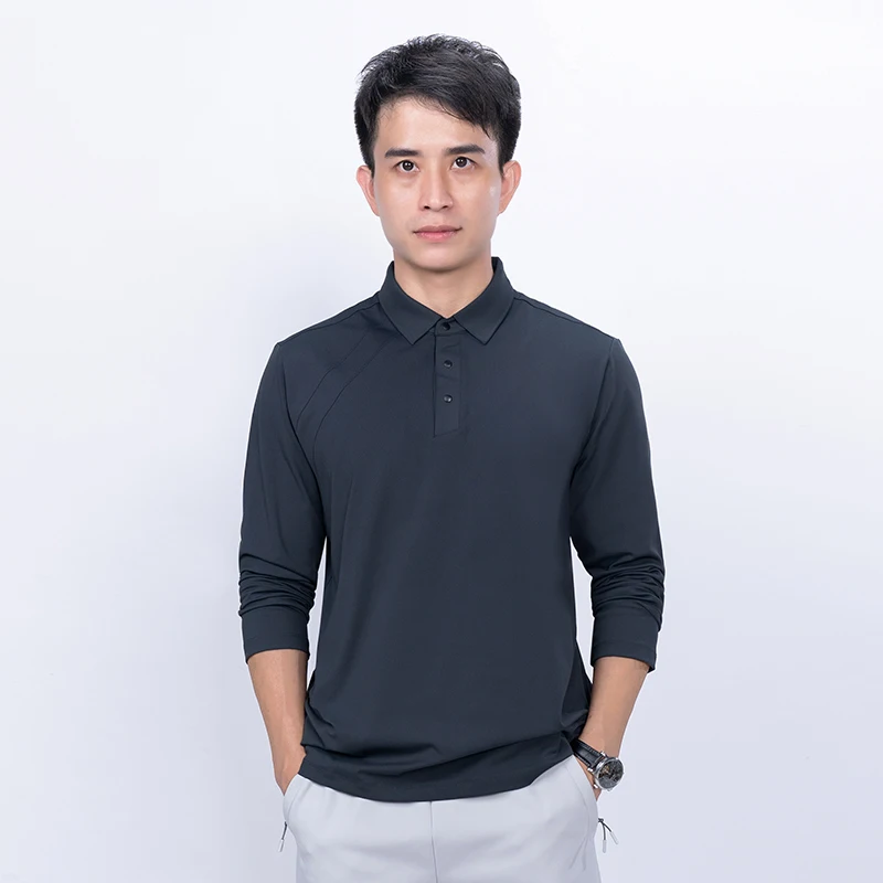 

Men's Long Sleeve T-Shirt 2025 Solid Color Casual Comfortable Relaxed Fit Spring Autumn Lounge Wear Top Man Clothes