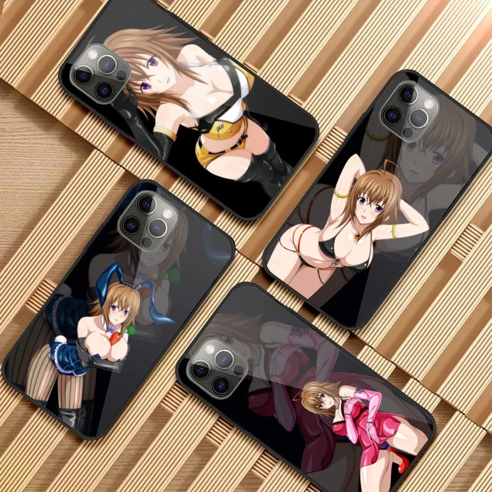 High School DXD Venelana Cell Phone Case for iPhone 15 14 13 12 11 XS X 8 7 6 Plus Mini Pro Max SE 2022 PC Glass Cover Funda