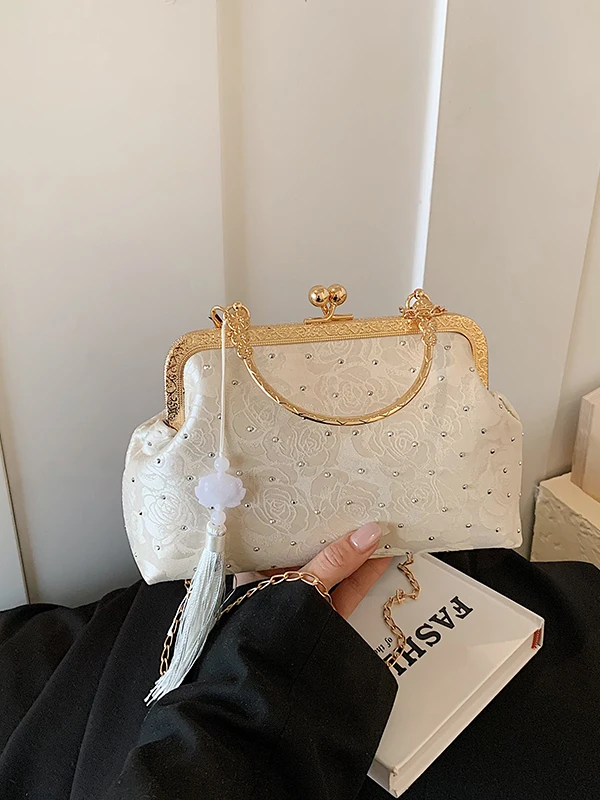 Elegant  Shaped Handbag for Women in Traditional Chinese Style New 2026 Fashionable Versatile Bag Suitable for