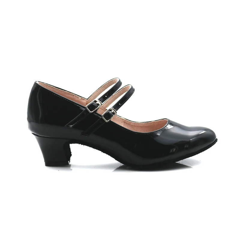 

Cross border hot selling leopard print Latin dance shoes for women and adults, slim high heels dance shoes