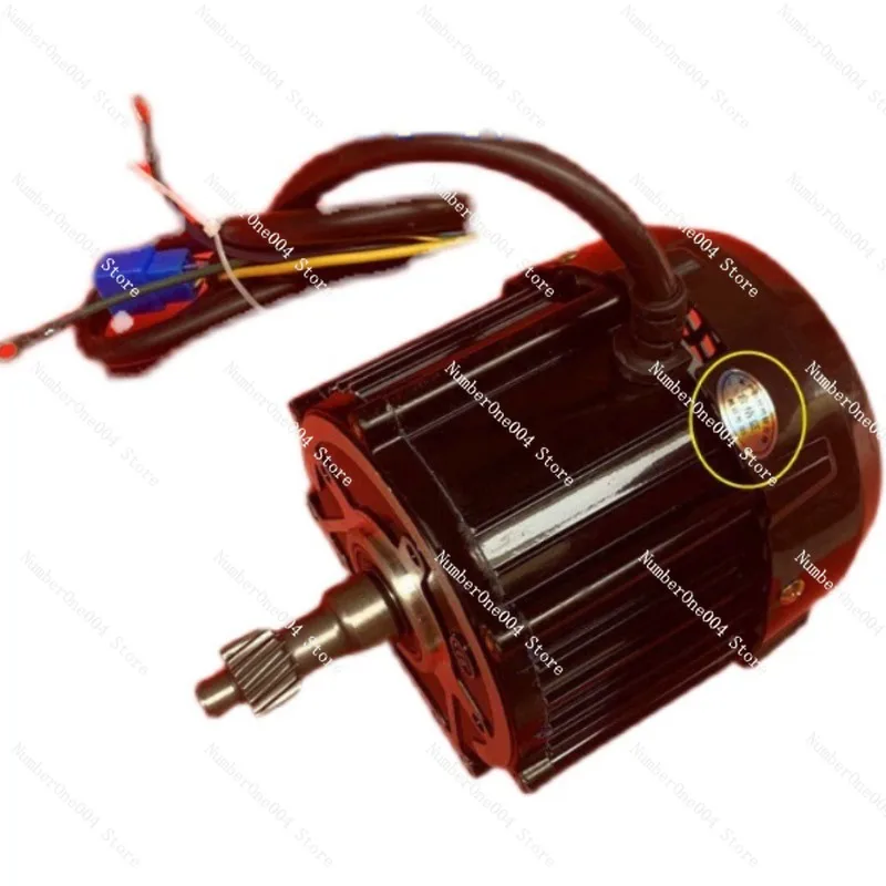 High-power Electric Tricycle Motor Universal Pure Copper 5-hole 16-tooth Motor