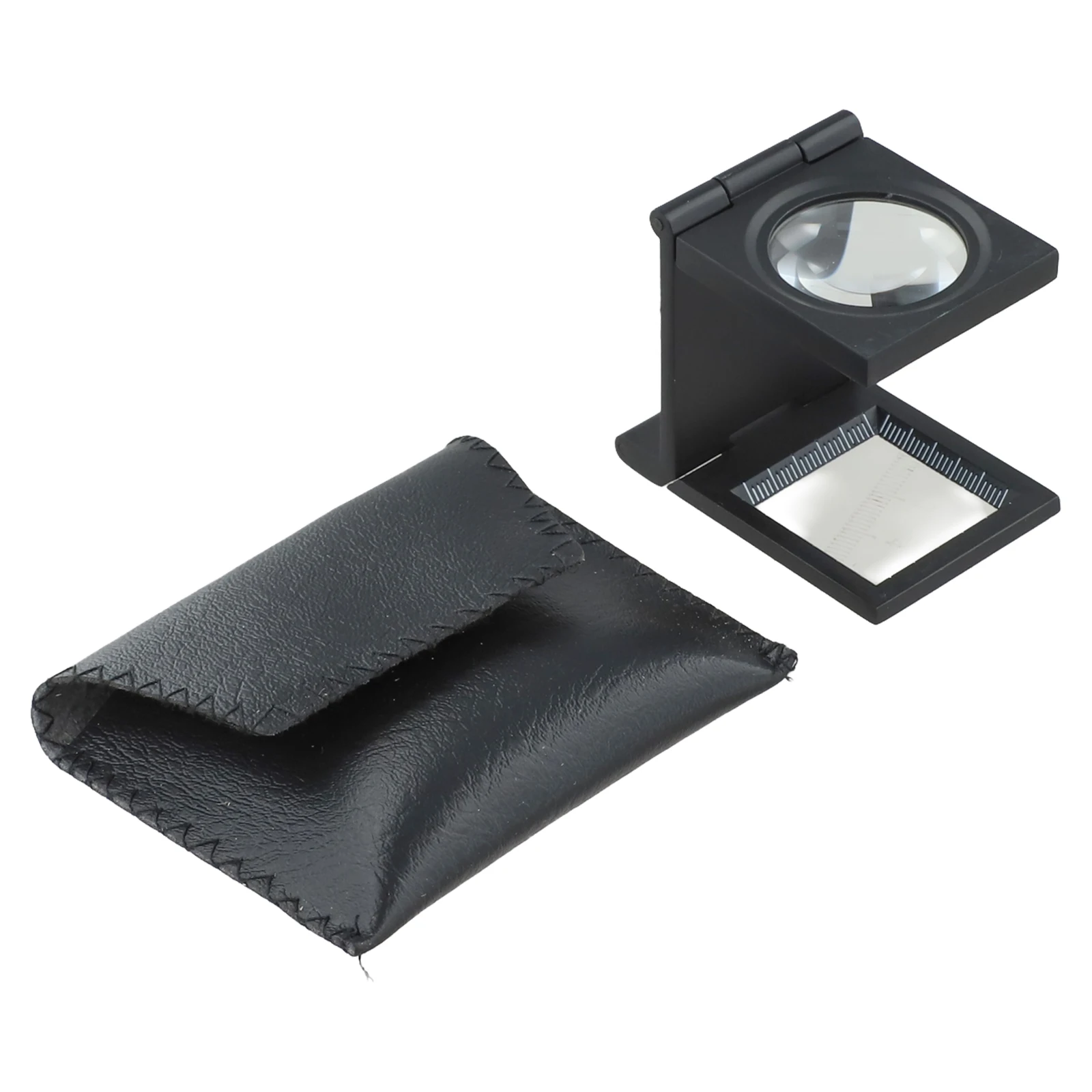 For Detailed Viewing 56*39*50mm unfolded Size Folding Magnifier Compact Portable Magnifying Glass Compact Magnifier