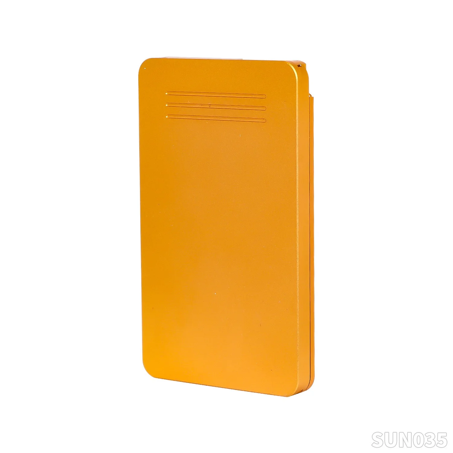 8-Compartment Metal Snuff Cigarette Case Container with Sild Lid in Aluminum Straw Pocket Size Portable Storage Box view 5