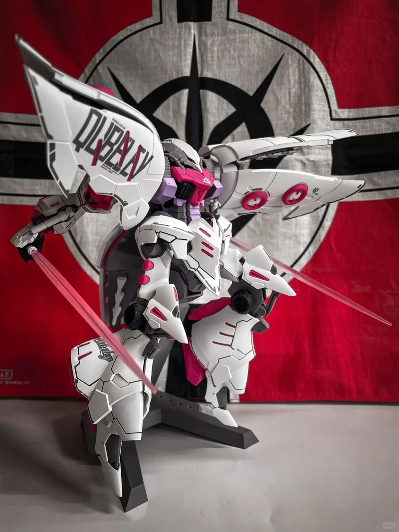 Yiya Studio Qubeley 1/120 Amx-004 디럭스 에디션 장난감 이동식 메카 조립 액션 피규어 캐릭터 모델 재고 있음