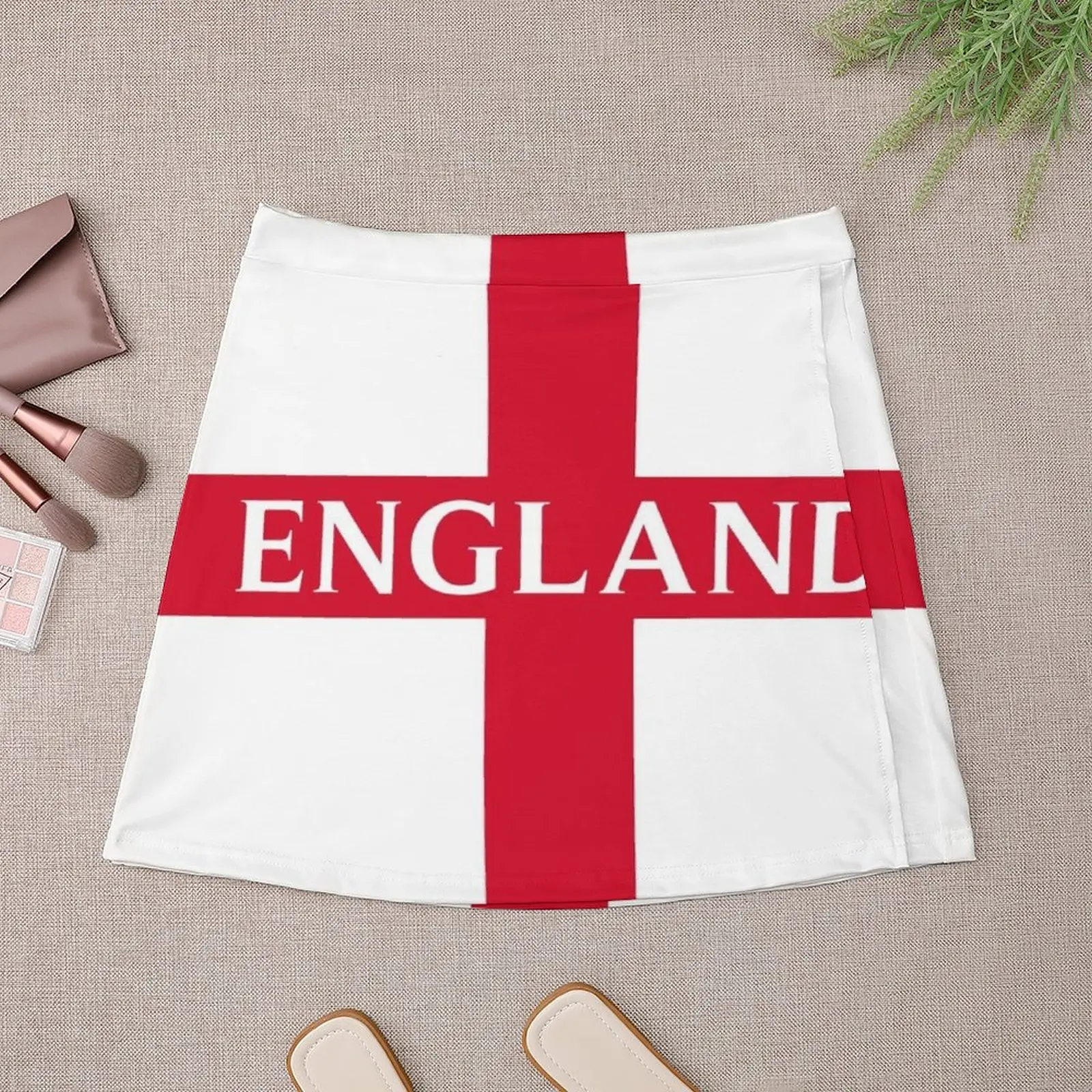 ENGLAND ST. GEORGE CROSS, BY SUBGIRL Mini Skirt korean style skirt mini skirts dress women summer