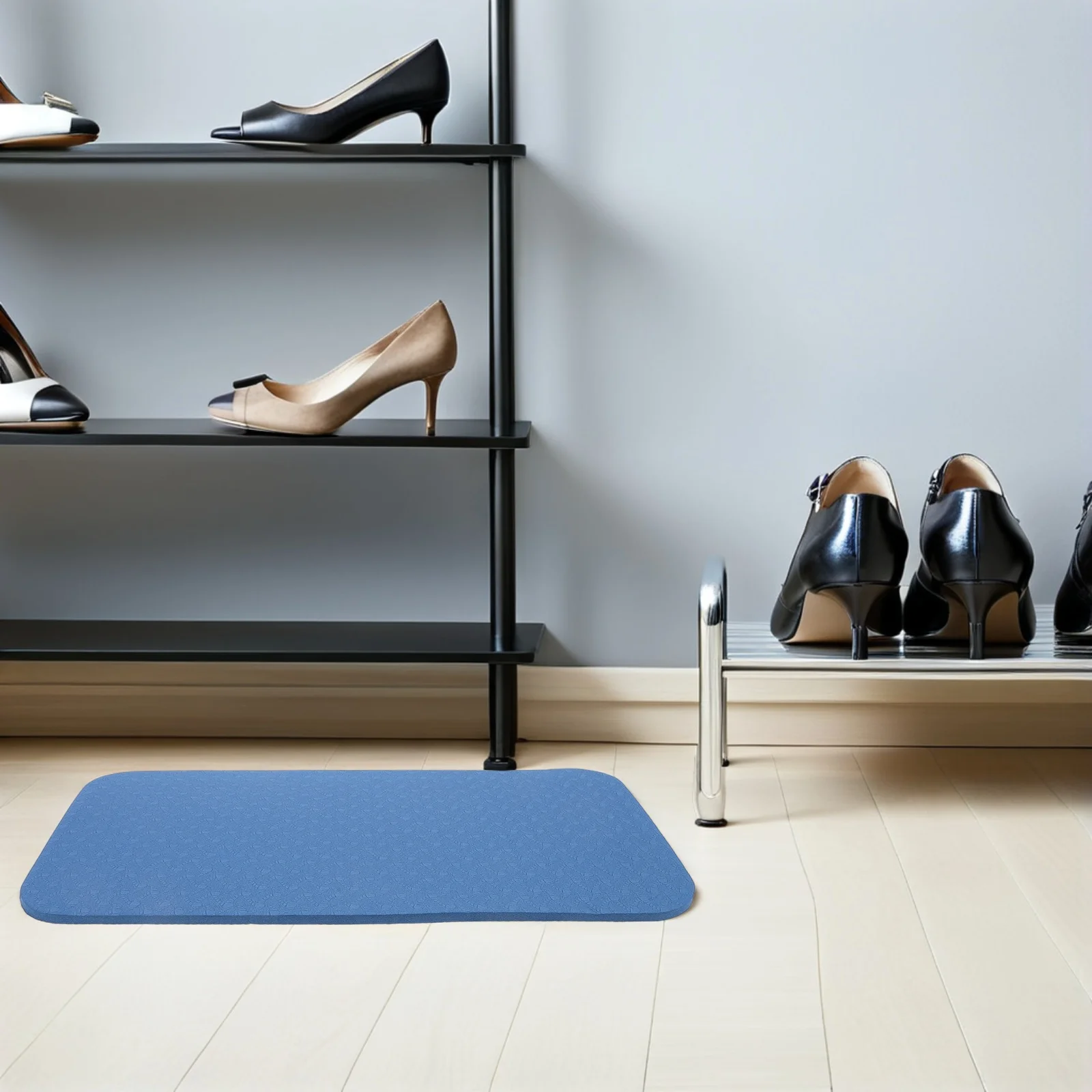 

2pcs Sewing Machine Pedal Mat 13.36X6.68X0.24" Anti Slip Anti Vibration Waterproof Noise Reducing Foot Pad For Quilting Machine