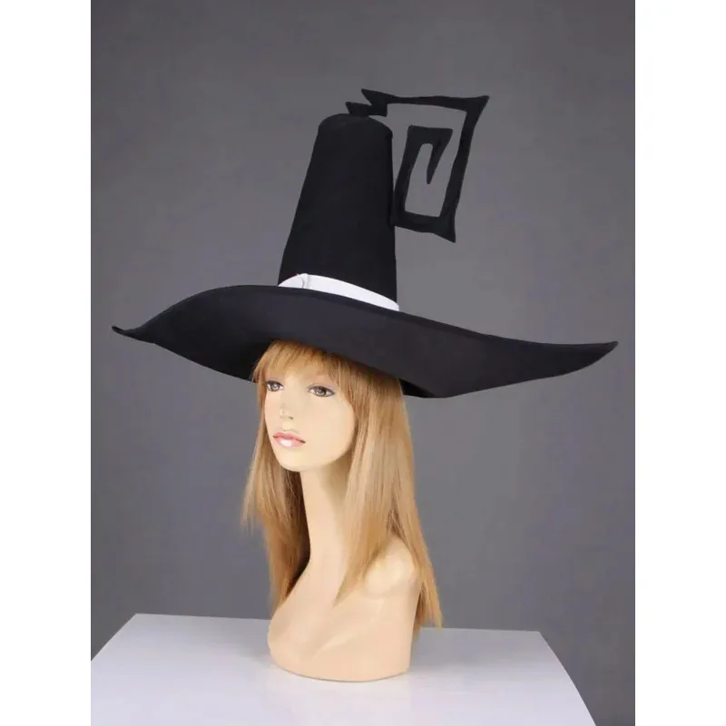 YI01 Anime Cosplay Soul Eater Blair Cosplay schwarzes Kleid mit Perücke Cosplay Kostüm HalloweenJk8*@