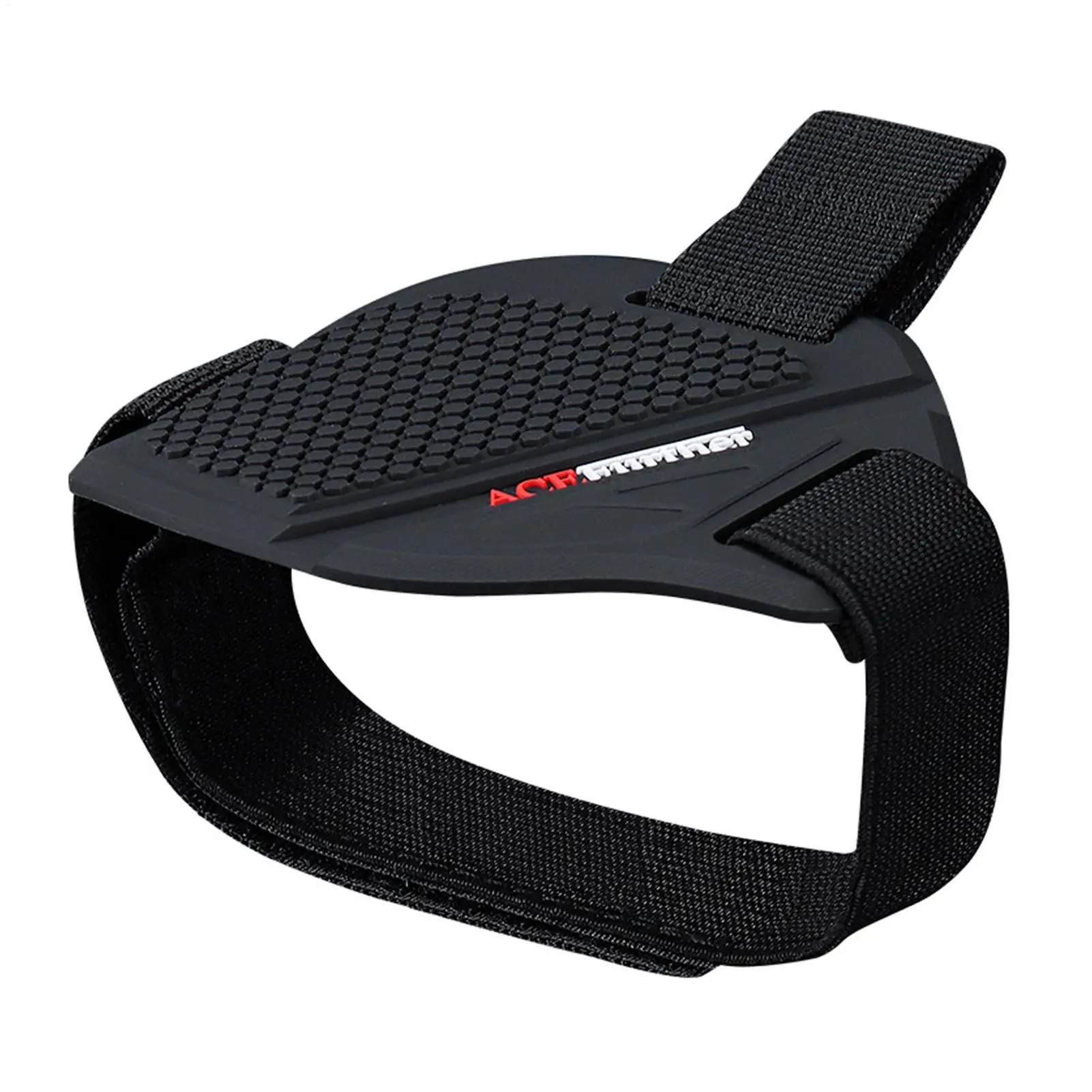 1pc Motorcycle Riding Rubber Boot Protective Cover Adjustable Baffle Anti-slip Shoe Cover Riding Boot Protection