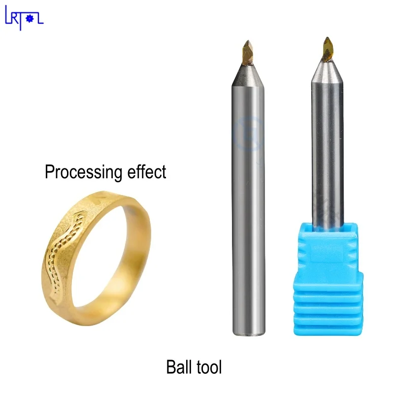 

Jewelry Monocrystal Diamond CNC Ball Tool Diameter 0.3-1.0mm Polishing Milling Tools Manufacturer End Mill