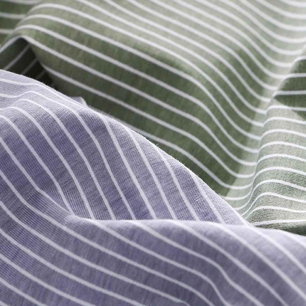 

Men Striped Cotton Home Boxer Shorts Loose Men's Boxer Underwear Breathable Sleepwear Soft Trunks Extreme Men's Panties Fashion