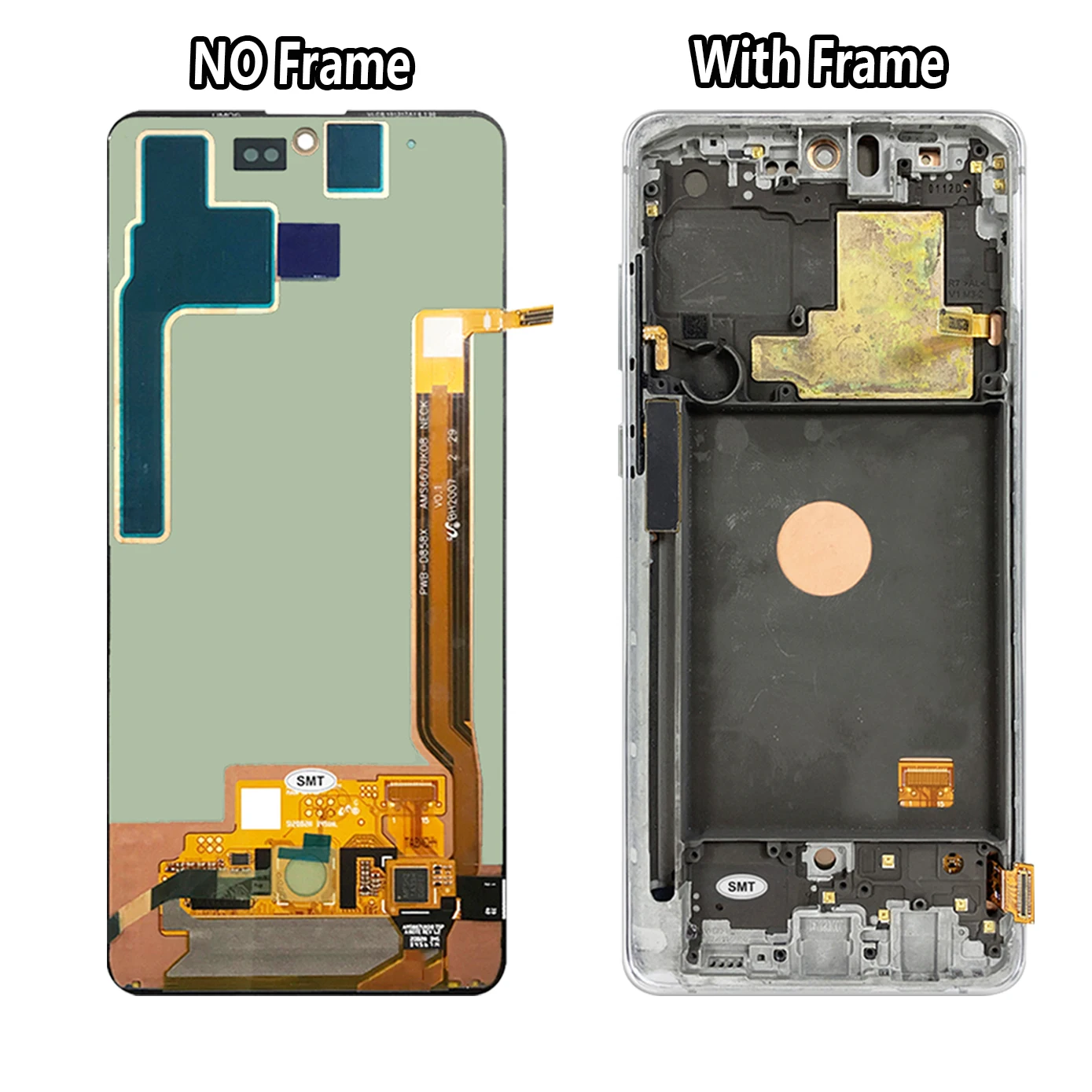 6.7'' AMOLED LCD Display For Samsung Galaxy Note 10 Lite N770 N770F Lcd Display Touch Screen Digitizer Assembly With Frame