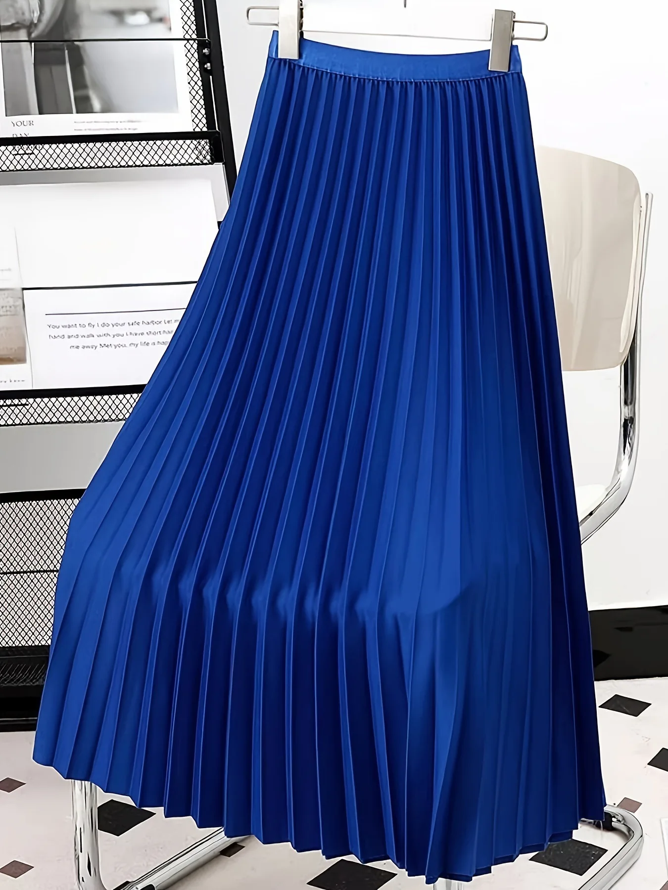 Spring Summer Black High Waist Elegant Casual Fashion Print Women Skirts