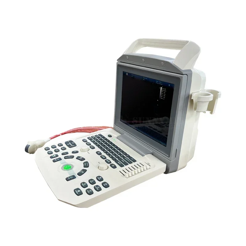 رخيصة ودقيقة SYA-150_Vet الرقمية البيطرية الحيوانات الأليفة الماسح الضوئي بالموجات فوق الصوتية سعر عربة المحمولة الحيوان الطبيب البيطري الموجات فوق الصوتية المبيعات الساخنة