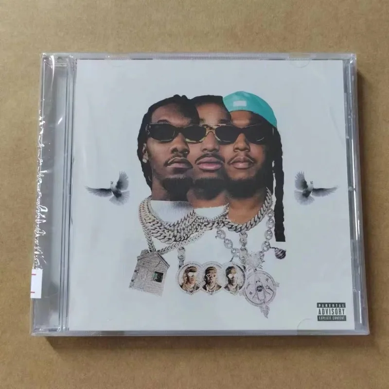 

Migos Pop Music CD Album Walkman Car Record Gift Box Party Music Collectible Car Stereo Gift For Music Lovers