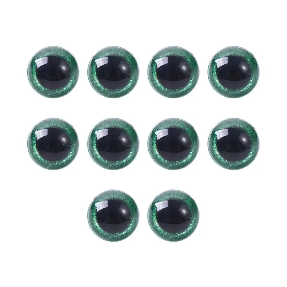 Doll Eyeballs Stuffed Toys Plastic Safety Eyes 14/16/18/20/22mm 3D Doll Eyes 3D Glitter Eyes Plush Toys Eyes Doll Making Eyes