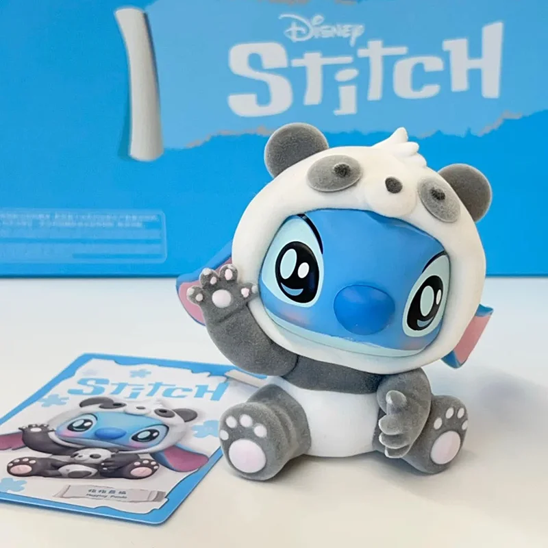 

Miniso Lilo Stitch Animal Party Series слепая коробка модель настольный орнамент коллекция фигурок подарок на день рождения аниме периферийная кукла