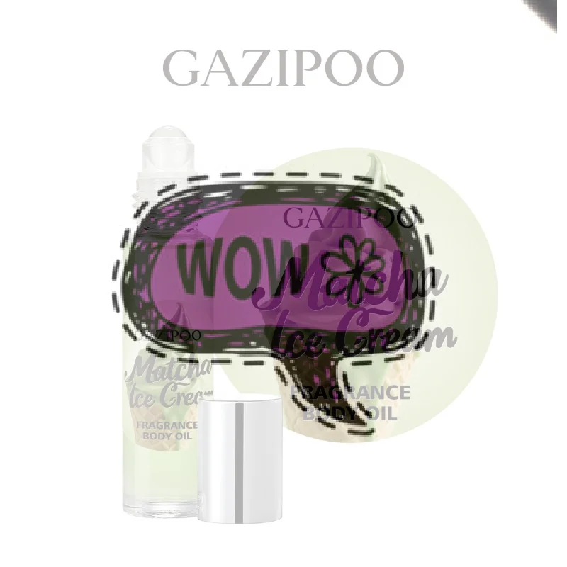 

10ml Matcha Ice Cream Roll-On Fragrance Oil Long Lasting Women's Fragrance Body Oil Portable Mini Fragrance For Daily Use