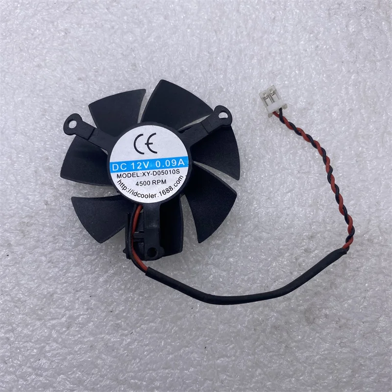 

XY-D05010S DC 12V 0.09A 47MM HOLD 40MM Case Cooling Fan
