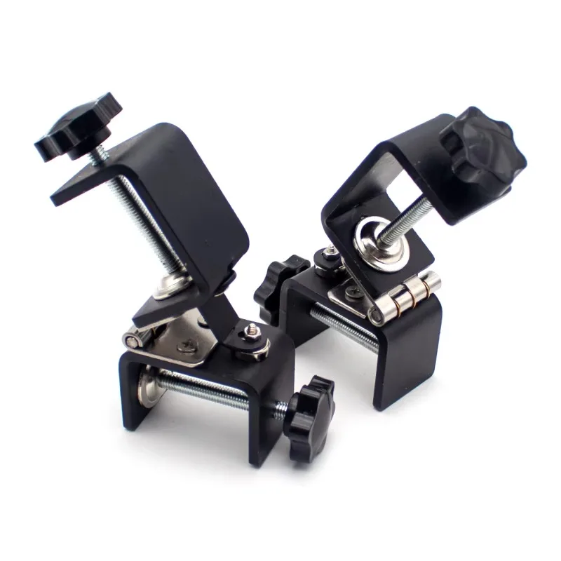 2PCS desktop drill-free silk screen clip, silk screen butterfly clip, printing table universal clip