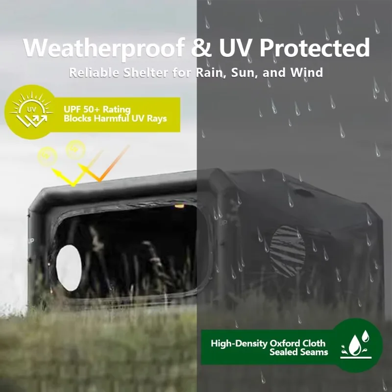 Lightweight Pod-Style Tent Luxury Waterproof Inflatable House Air Tent Super Space Air Tent for Outdoor Camping Leisure