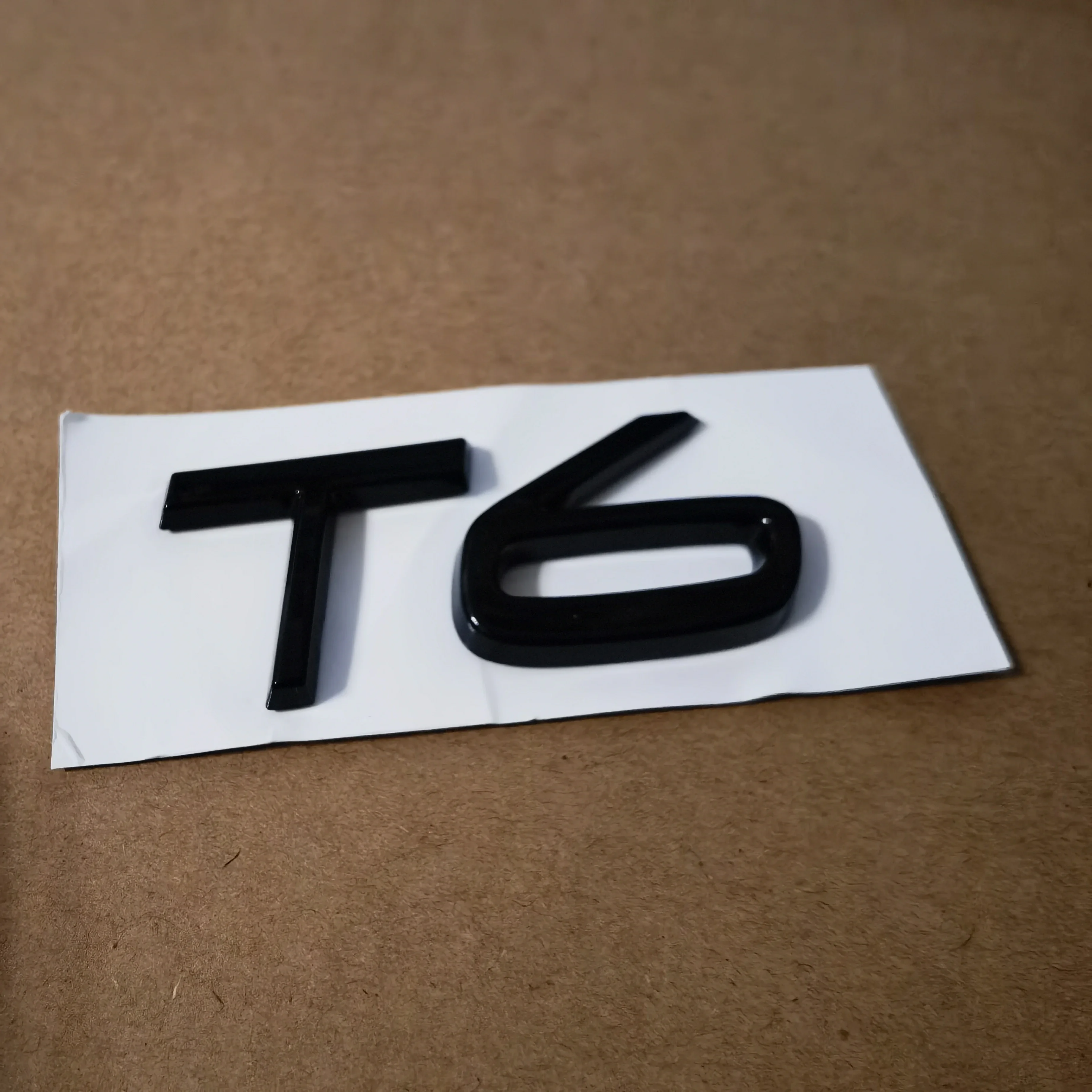 Emblem T6 T8 For Volvo Sticker Black Rear Sticker For Volvo S90 XC60 XC40 V90 XC90 V60 S80 S60 S40 XC70 B6 Trunk Volvo Sticker