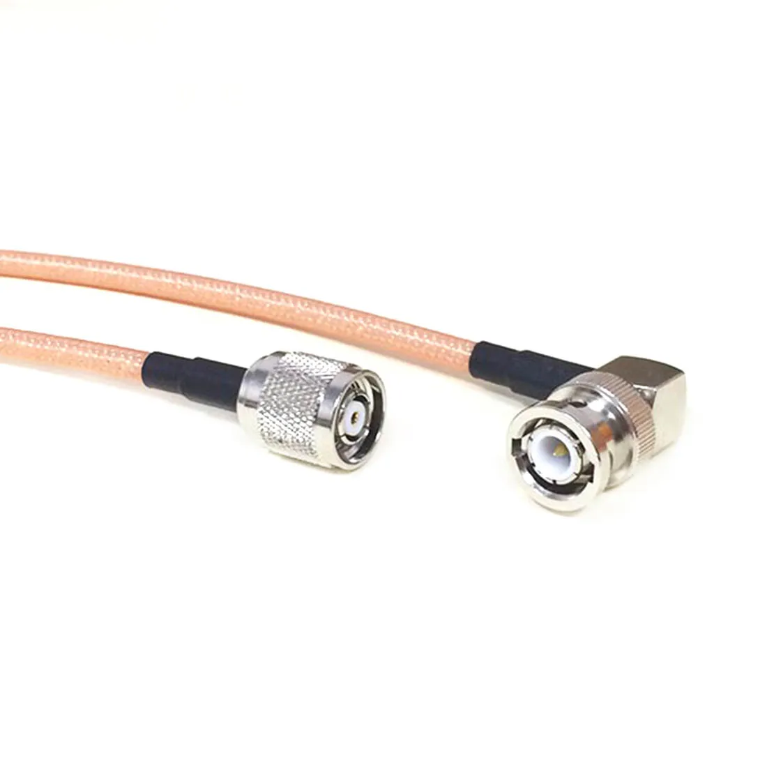 

Modem Coaxial Cable RP-TNC Male Plug Switch BNC Right Angle Male Plug Connector RG142 Pigtail 50cm 20" Adapter