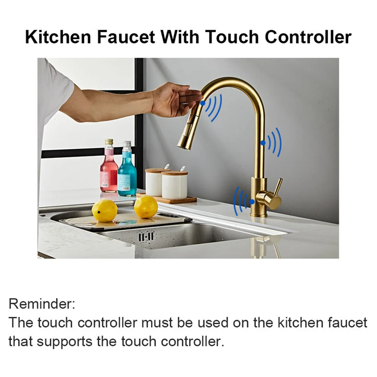 Touch Controller Accessories for Kitchen Faucet Smart Induction Sensor Mixer Replacement Spare Part B