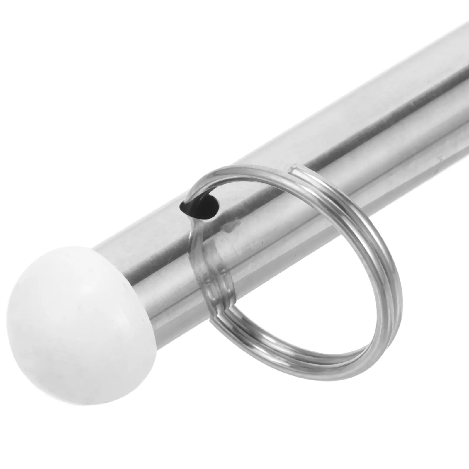 

1pcs Marine Flagpole Accessories Stainless Steel Boat Mount Poles Water Proof Wind Proof Yacht Flag Holders Boat Flag Pole Mount