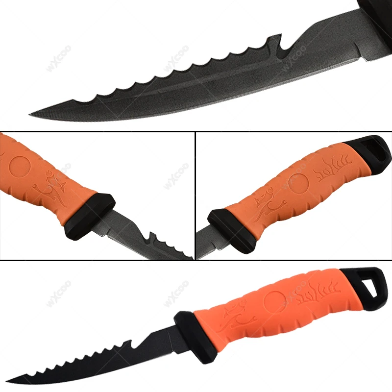 متعددة الوظائف سكين السمك الفولاذ المقاوم للصدأ عودة الأسنان الأسماك فيليه سكين الفولاذ المقاوم للصدأ سكين المطبخ المنزلية اللحوم الساطور