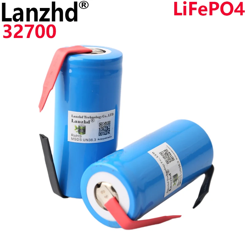 

8-30PCS New 3.2V Batteries 32700 32650 6500mAh LiFePO4 lithium battery li cell for diy pack electric tool car battery